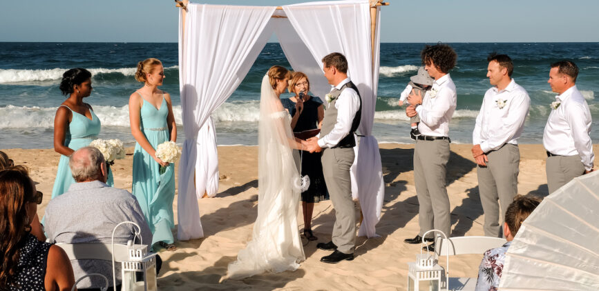 Beach Wedding in Queensland