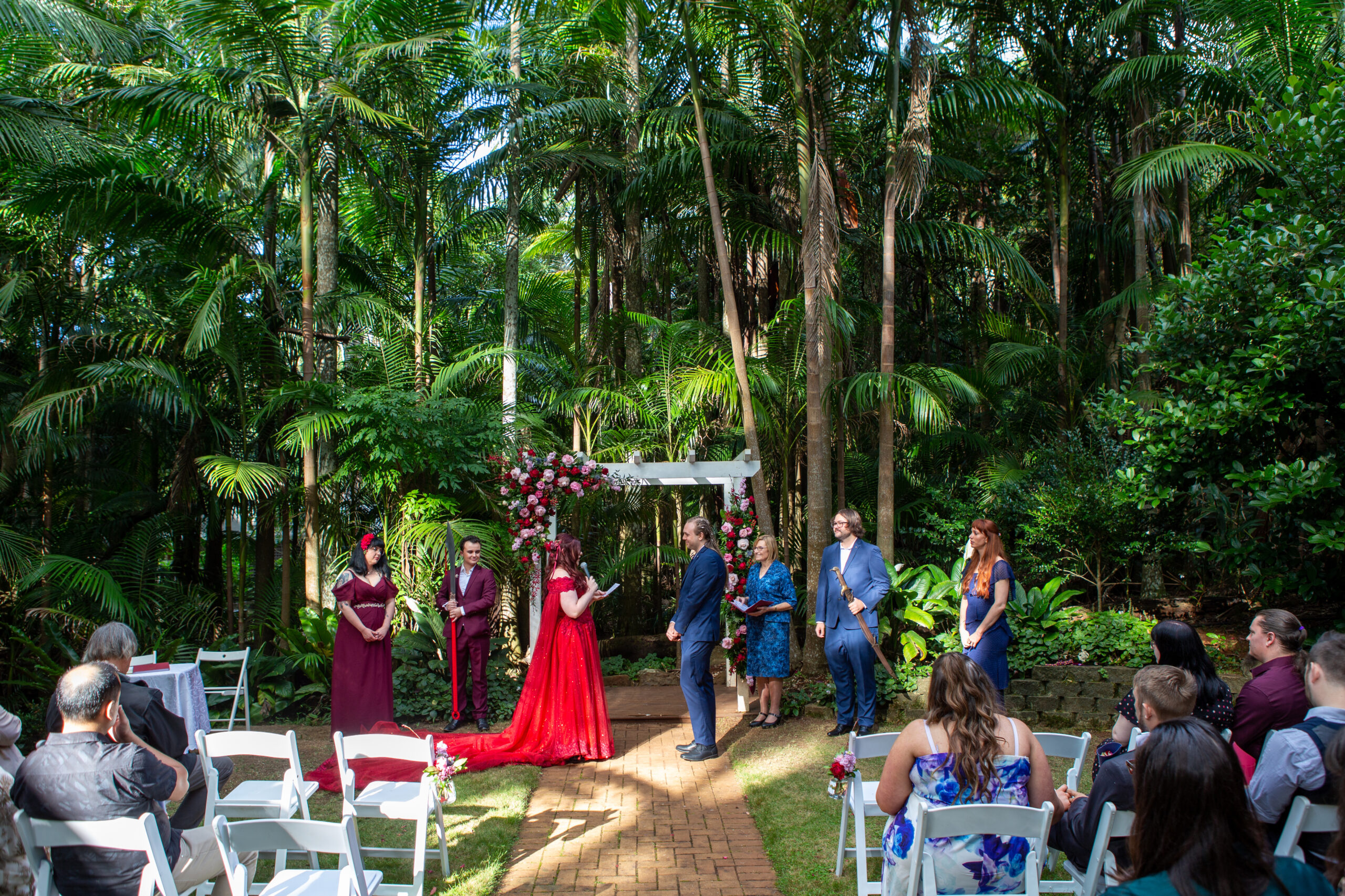 Weddings at Pethers Rainforest Retreat » Tamborine Celebrants